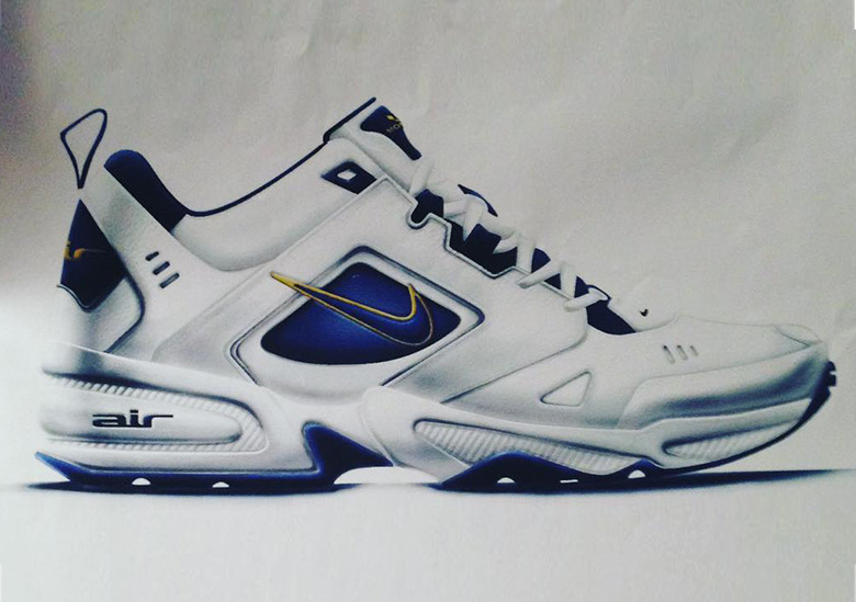 Jason Mayden Shares Early Nike Air Monarch II Sketch