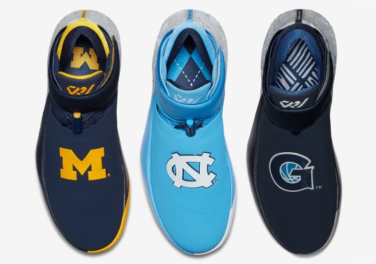 Jordan Why Not Zer0.1 “NCAA Pack” To Feature UNC, Michigan, And Georgetown