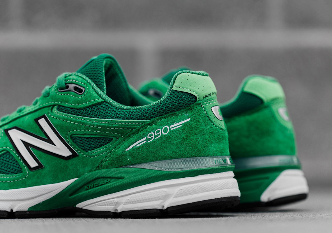 New Balance 990v4 New Green Available Now 2