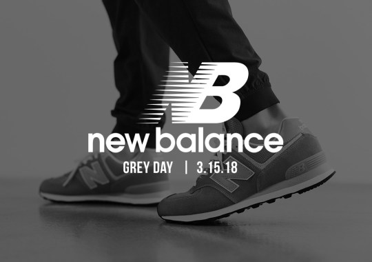 New Balance To Celebrate “Grey Day” On March 15th