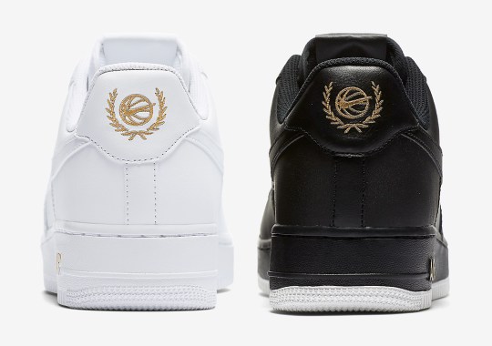 These Clean Nike Air Force 1s Feature A New Leaf Crest Logo