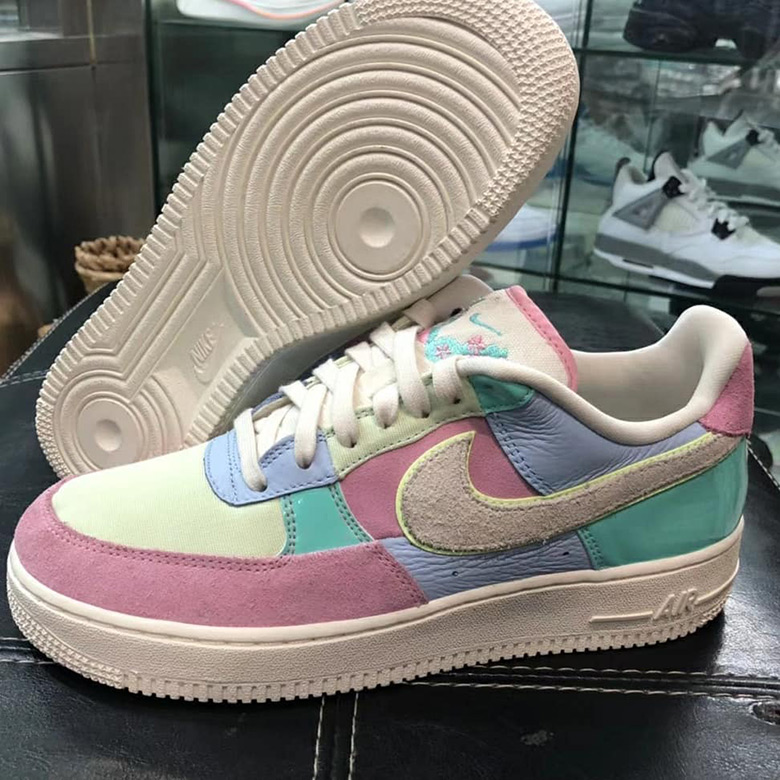 Grapa interfaz hilo Nike Air Force 1 Easter 2018 First Look | SneakerNews.com