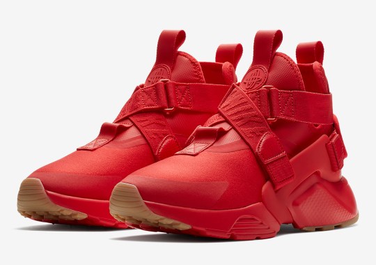 The Nike Air Huarache City Gets All Red