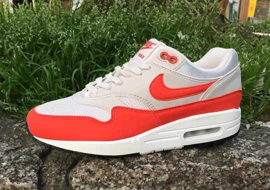 Nike Keeps It Almost OG With The Air Max 1 “Habanero Red”