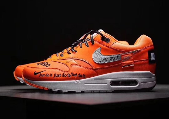 The Nike Air Max 1 “Just Do It” Is Releasing In Orange This Fall