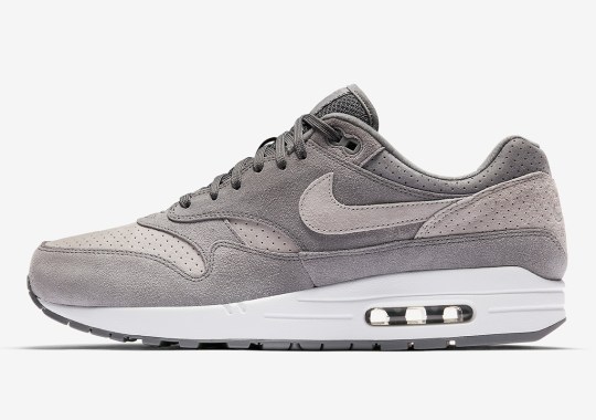 Nike Air Max 1 Premium “Grey Perf” Is Available