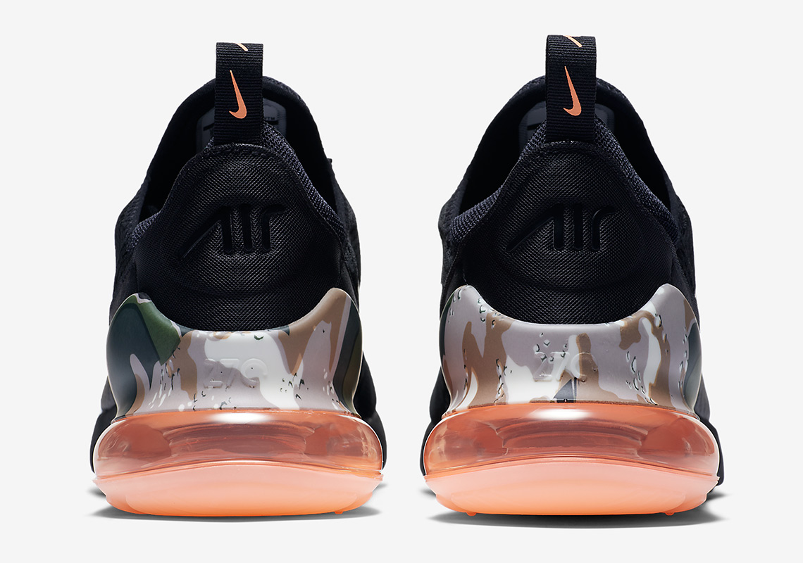 This Upcoming Nike Air Max 270 Has Camo Prints On The Heel Bubble