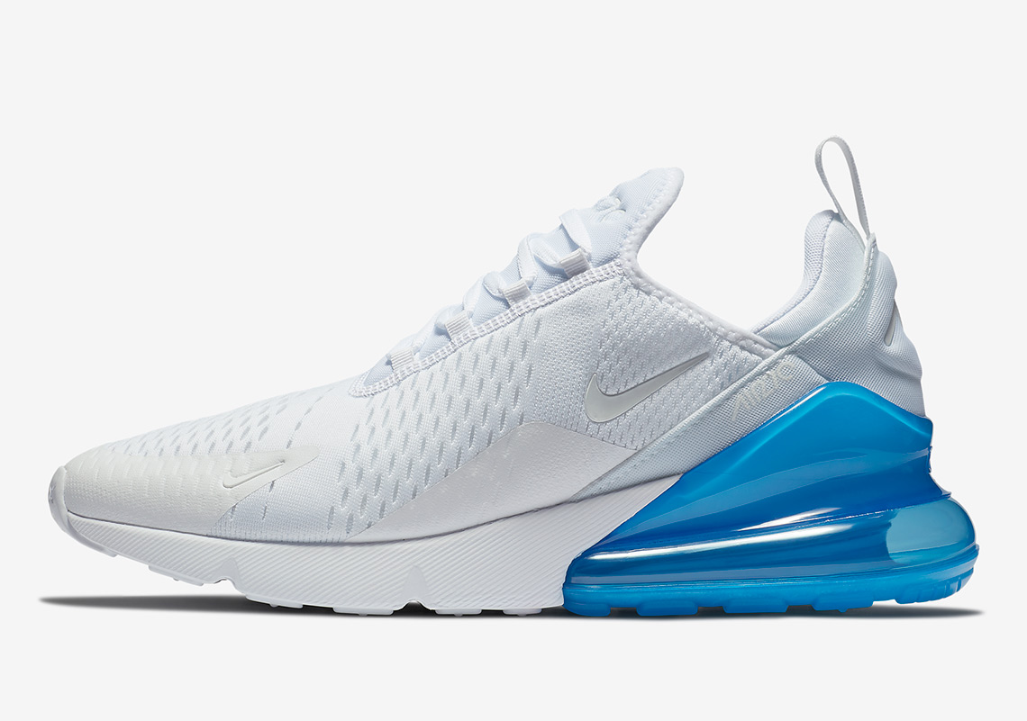 Nike Air Max 270 In White And Photo Blue Is Coming Soon