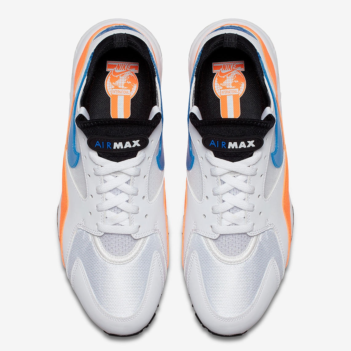 air max 93 orange blue