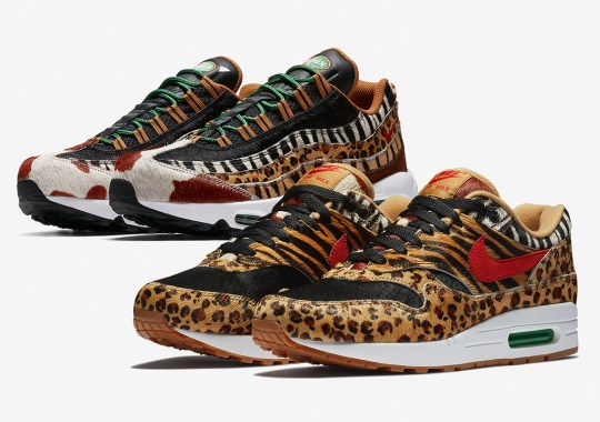 Official Images Of The atmos x Nike “Animal Pack” 2.0