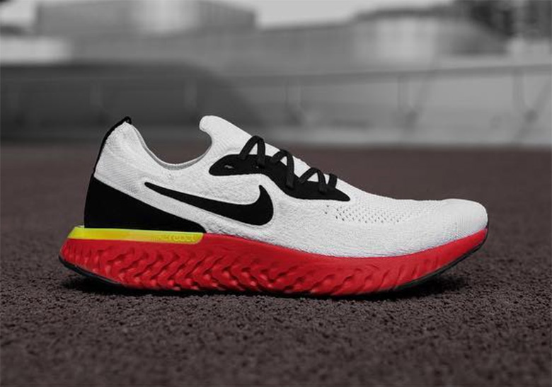 First Look At The Nike Epic React With Red Soles
