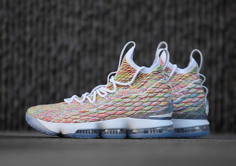 lebron 15 fruity pebbles kids