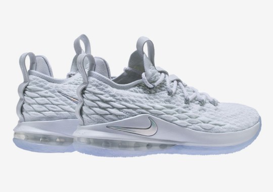 This White Nike LeBron 15 Low Release On Easter Sunday