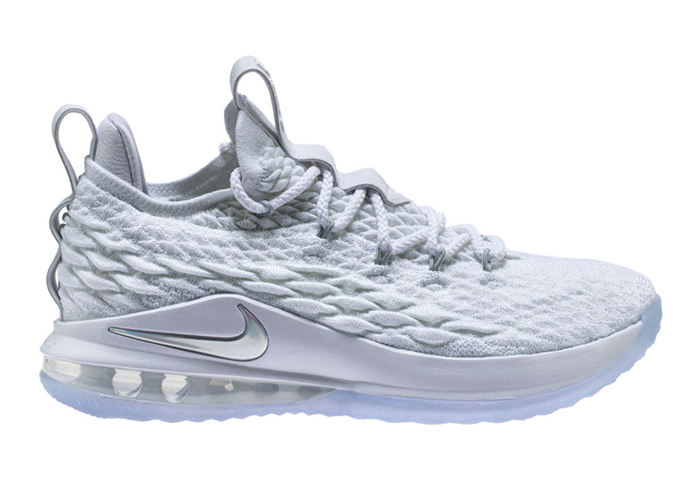Nike Lebron 15 Low White Silver Ao1755 100 Release Info 2