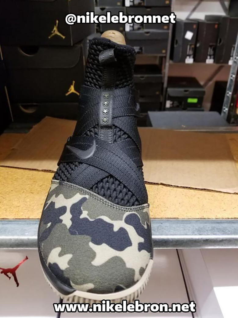 Lebron soldier xii outlet on feet