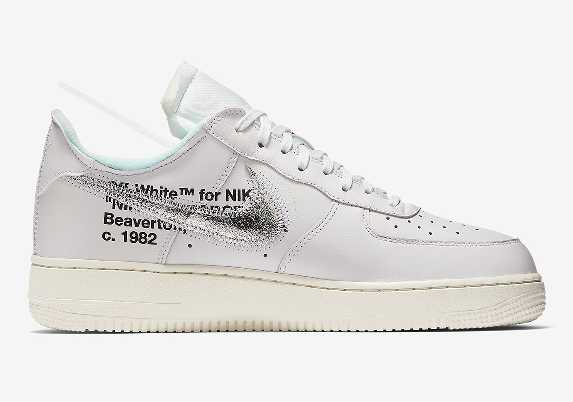 OFF WHITE Nike Air Force 1 Complex Con AO4297-100 | SneakerNews.com