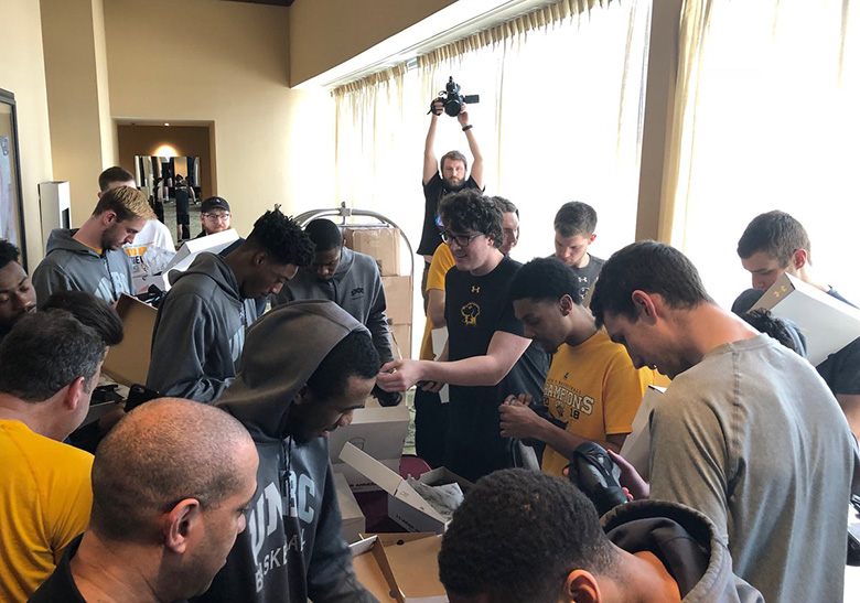Steph Curry Gifts New Curry 5 “Pi Day” To The 16 Seed UMBC Retrievers