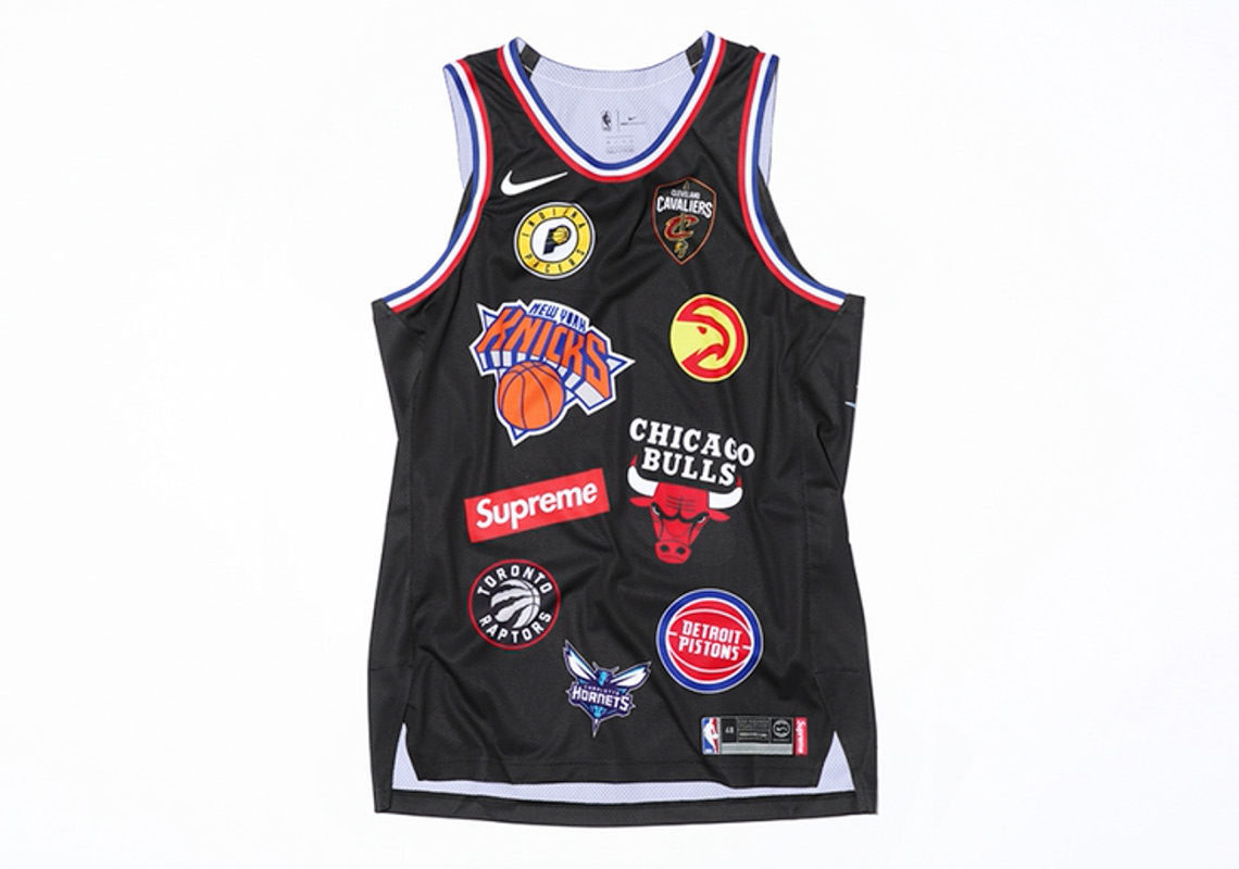 Supreme Nike Nba Jersey Black 1