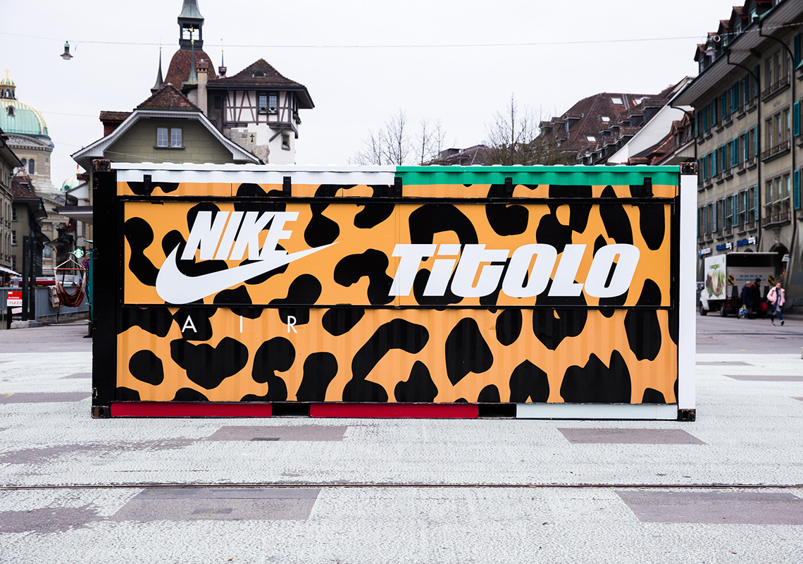 hoek helper Bestaan Titolo Drops A Massive Custom Shipping Container In The Streets For Their  Nike "Animal Pack 2.0" Release - SneakerNews.com