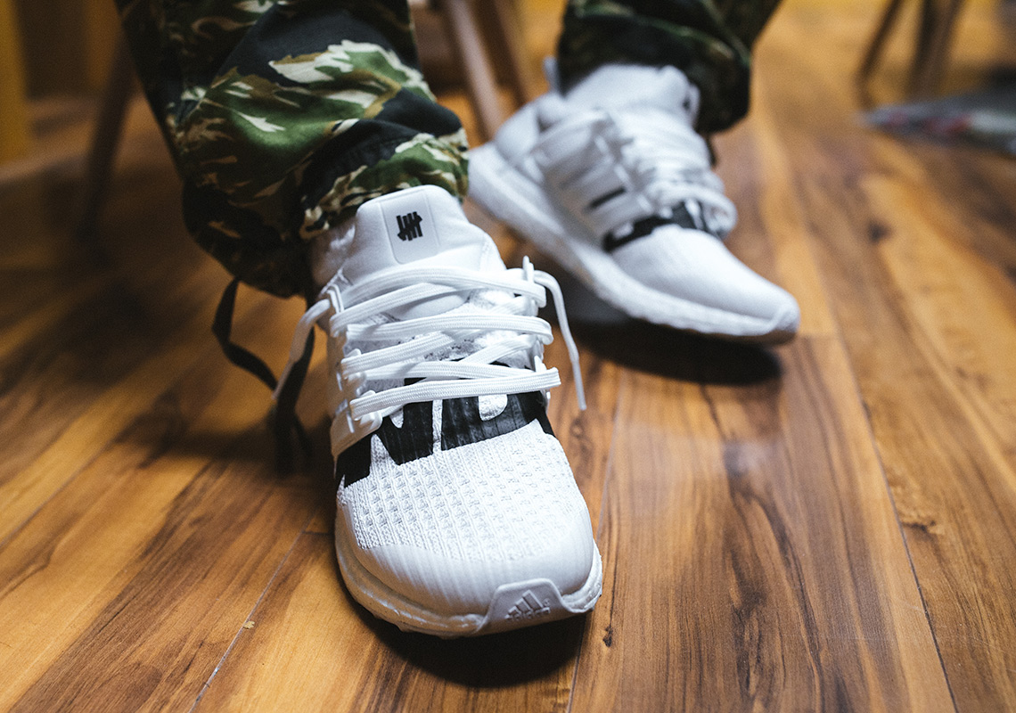 undefeated adidas ultra boost white black friends and family