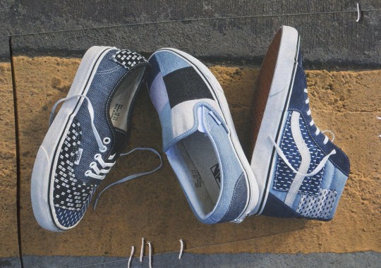Vans To Release A Denim Patchwork Footwear Collection