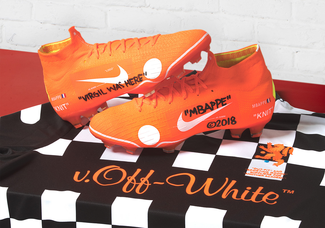 Virgil Abloh's OFF WHITE x Nike Mercurial Vapor 360 To Debut And Release This Weekend