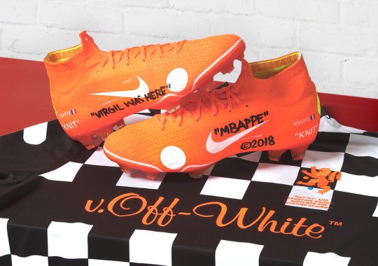 Virgil Abloh’s OFF WHITE x Nike Mercurial Vapor 360 To Debut And Release This Weekend