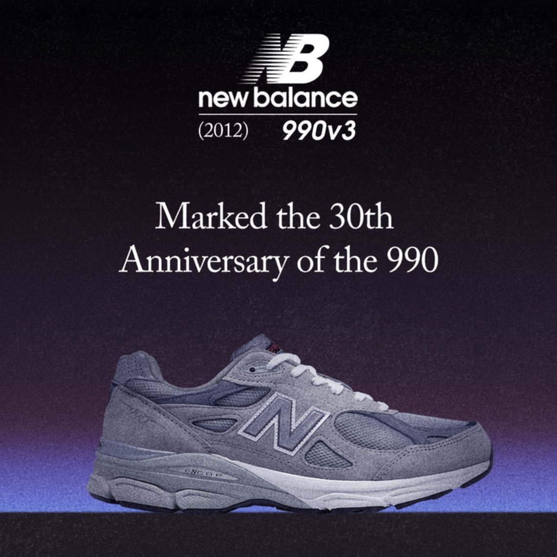 The Evolution Of The New Balance 990, From 1982 To Present Day 