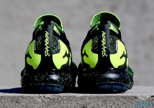Exclusive Look At The ACRONYM x Nike Vapormax Moc Black/Volt