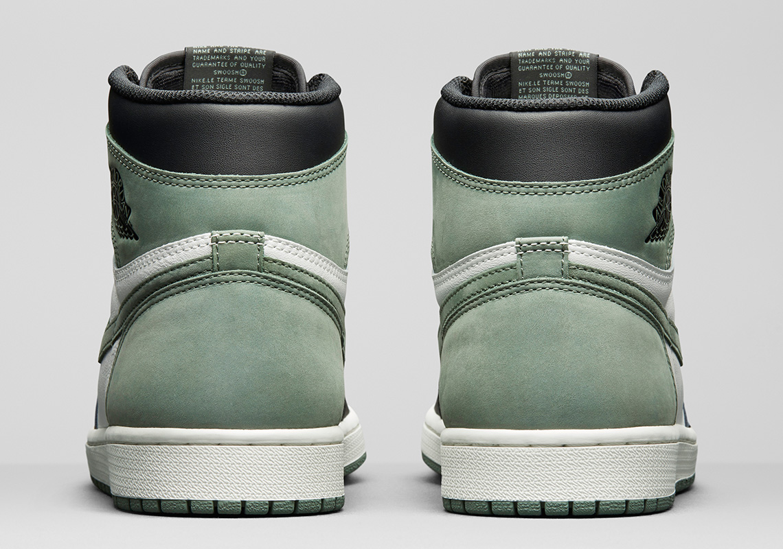 jordan 1 clay green release date