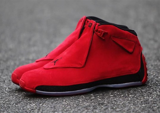 Where To Buy The Air Jordan 18 “Red Suede”