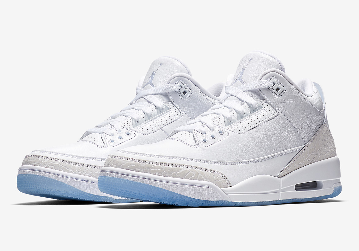 jordan 3 all white