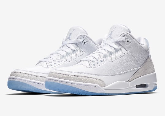 Official Images Of The Air Jordan 3 “Pure White”