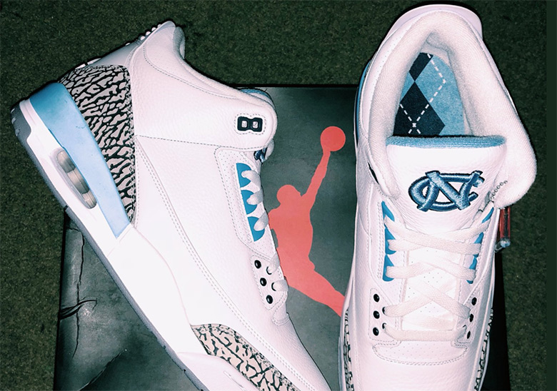 Air Jordan 3 UNC PE | SneakerNews.com