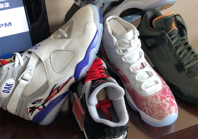 Chubbs Reveals Some Of Drake’s Best Air Jordan PEs