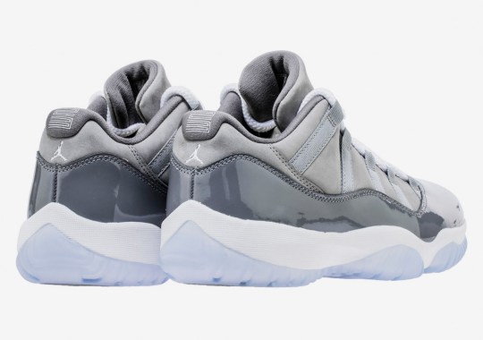 Air Jordan 11 Low “Cool Grey” Set To Release For The First Time