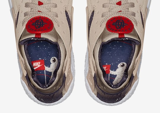 The Moon-Landing Graphics Appear On The Nike Air Huarache