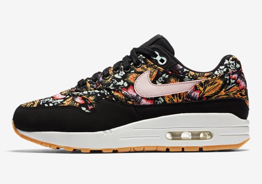 Nike Air Max 1 With Floral Prints Arrives Right In Time For Spring
