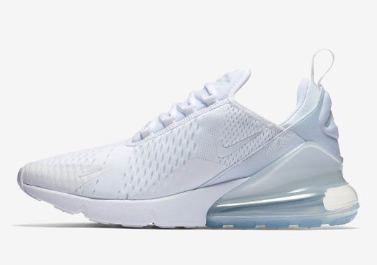 Nike Air Max 270 Coming In Triple White