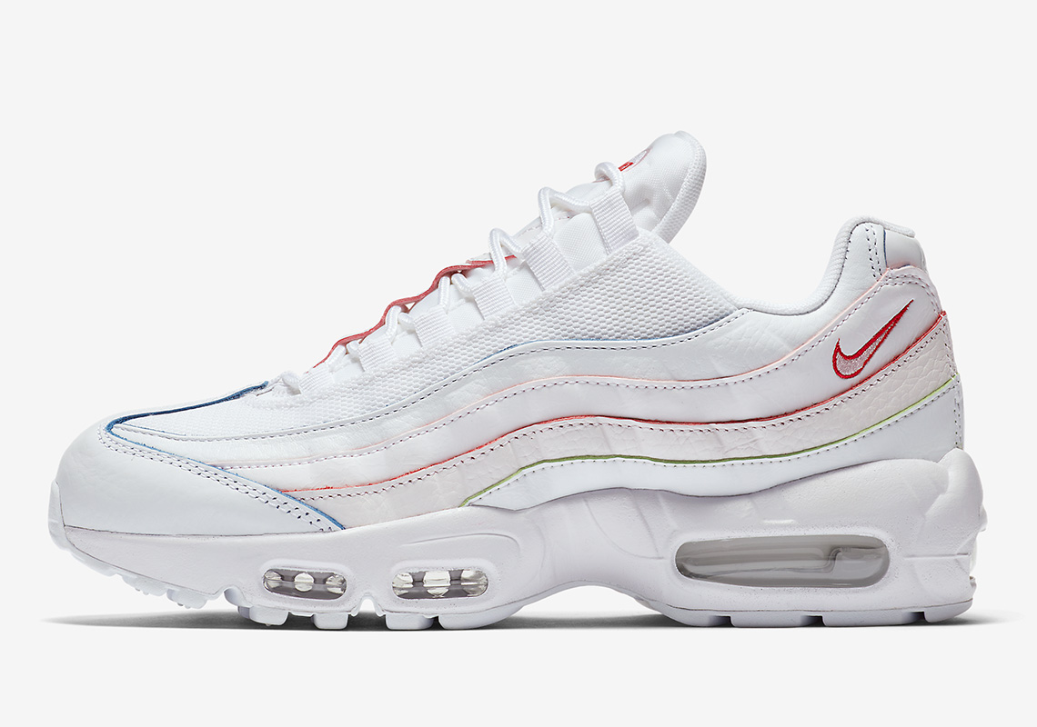 nike air max 95 womens triple white