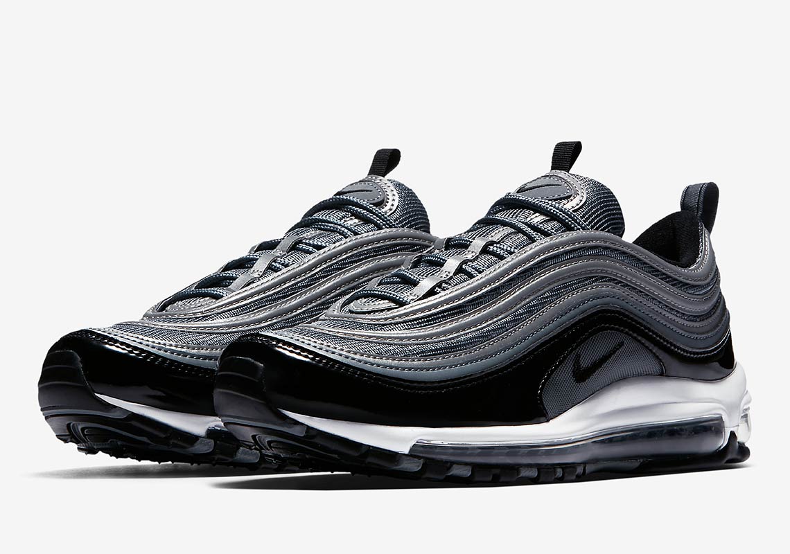 Nike Air Max 97 Black Patent First Look 