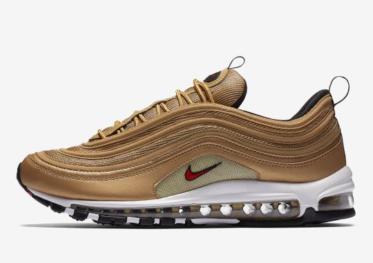 Nike Air Max 97 OG “Metallic Gold” sizeing On May 17th