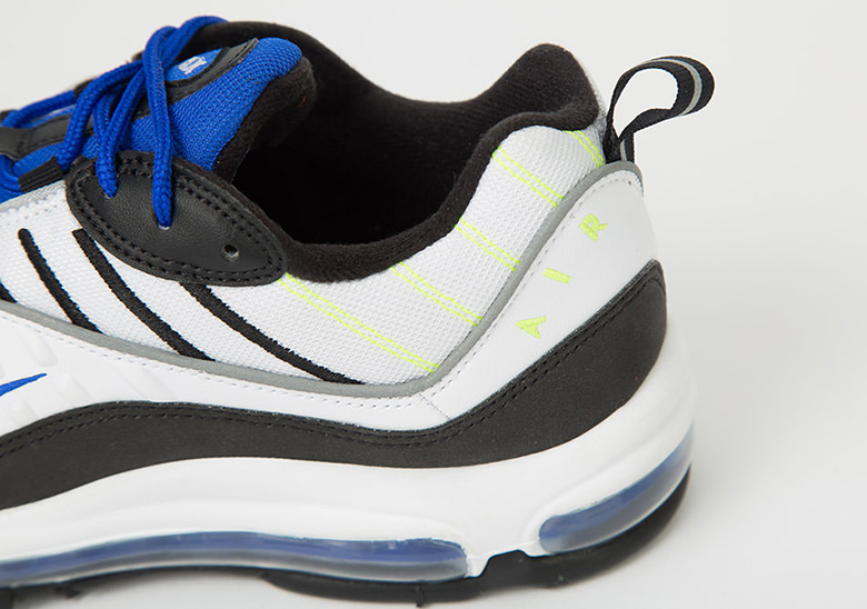 Air max 98 clearance white black racer blue