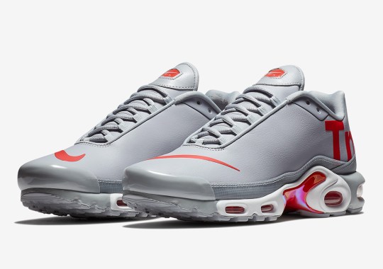 The Nike Air Max Plus Continues Its Transformation With New Forefoot Swoosh Style