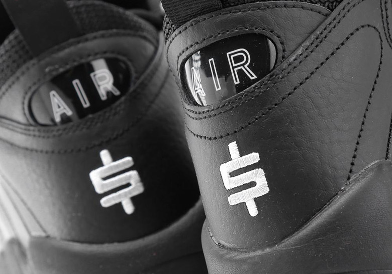 The Nike Air More Money Arrives In A New Black Leather Edition