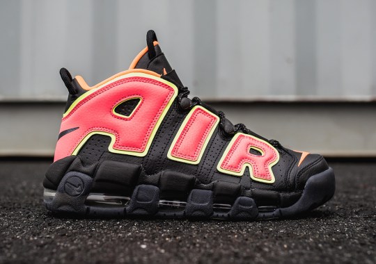 The Nike Air More Uptempo “Hot Punch” Is Available Now