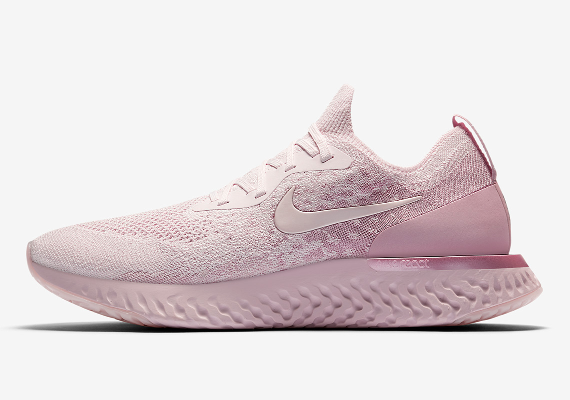 Nike Epic React Flyknit Pear Pink Release Info 5