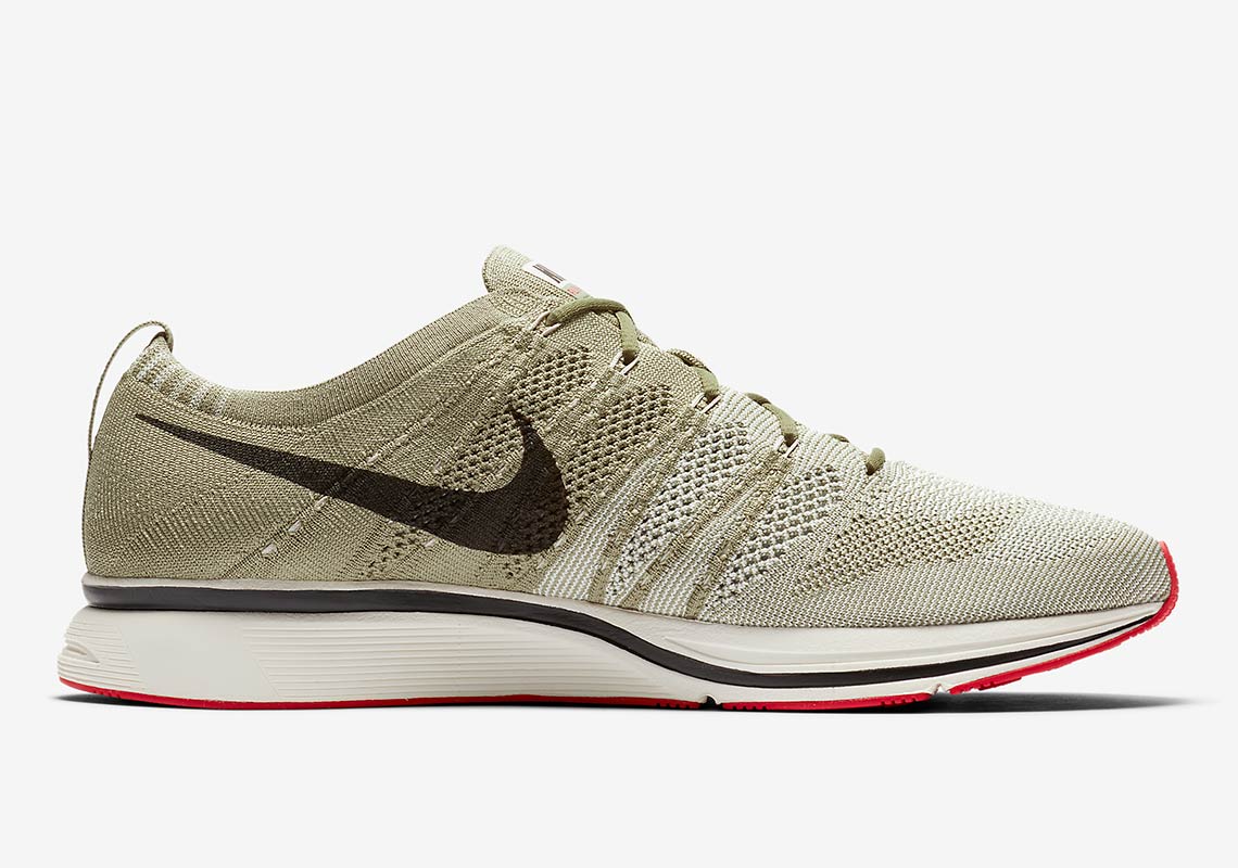 nike flyknit trainer olive