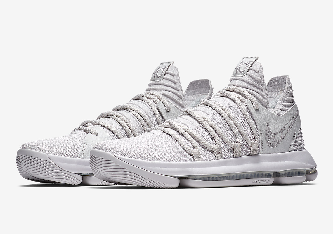 Nike KD 10 "Platinum" Set To Release This Month