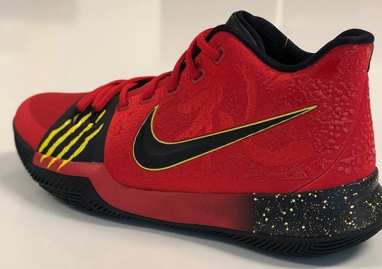 Kyrie Irving Reveals Nike Kyrie 3 “Bruce Lee” In Reverse Colors